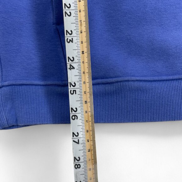 Lululemon Scuba Funnel Half Zip Blue Sweatshirt Pullover Oversize Women's XS / S - Picture 8 of 12
